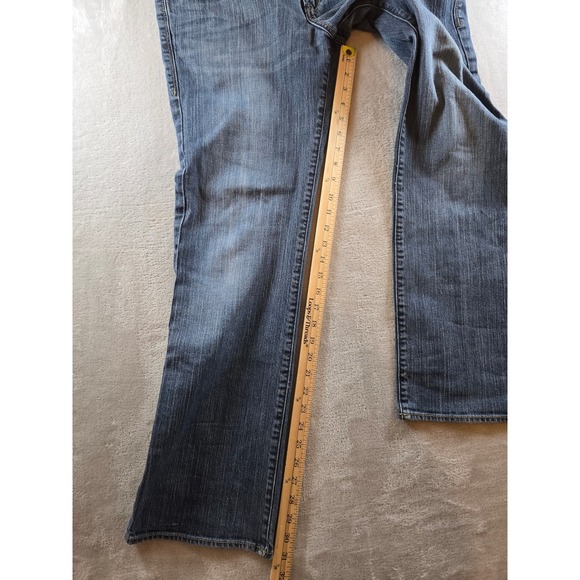 Rock & Republic Stinger Jeans Mens 34x32 Straight Denim Blue Western Cowboy - Picture 4 of 9